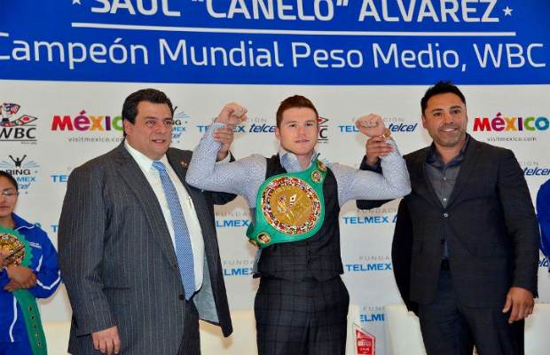 WBC вручило новый пояс Саулю Альваресу