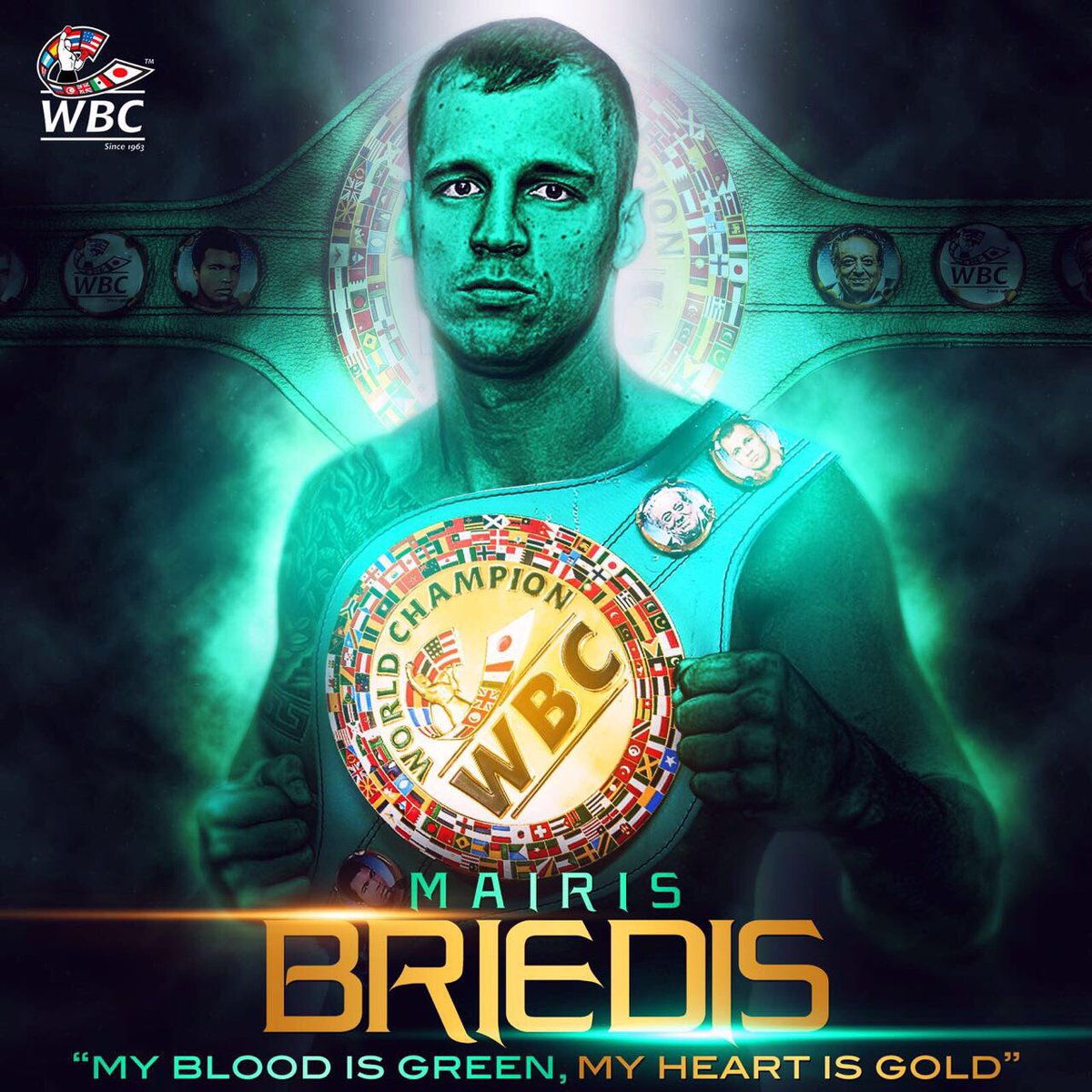 Бриедис стал чемпионом WBC в первом тяжёлом весе
