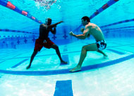 Тренировка под водой